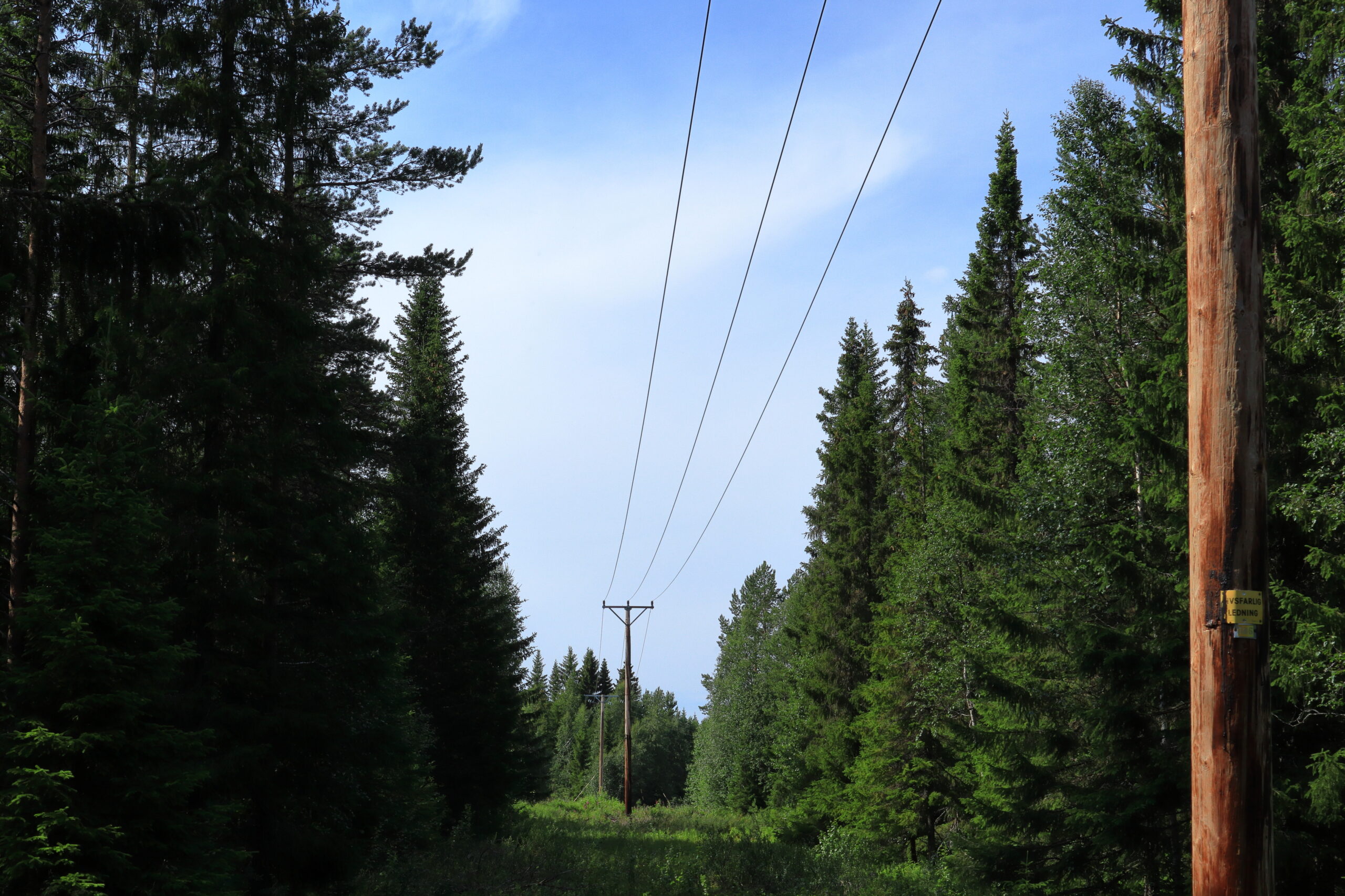 högspänningsarbete ledningar